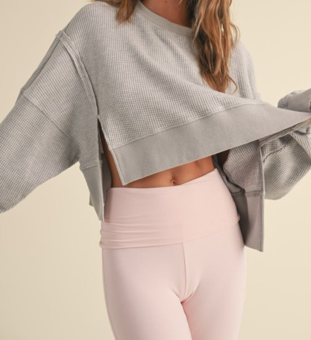 Cozy Waffle Knit Sweater