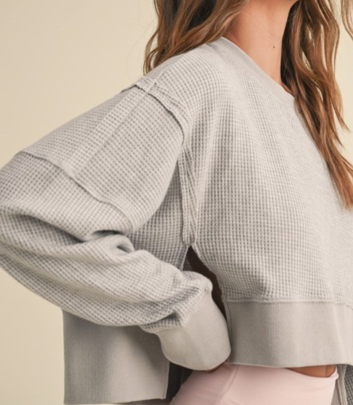 Cozy Waffle Knit Sweater