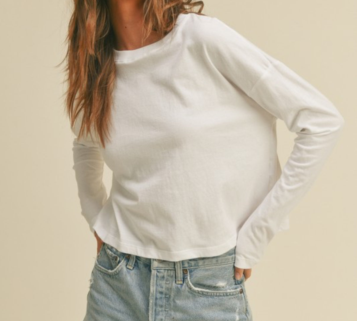 Long Sleeve Soft Jersey Tee