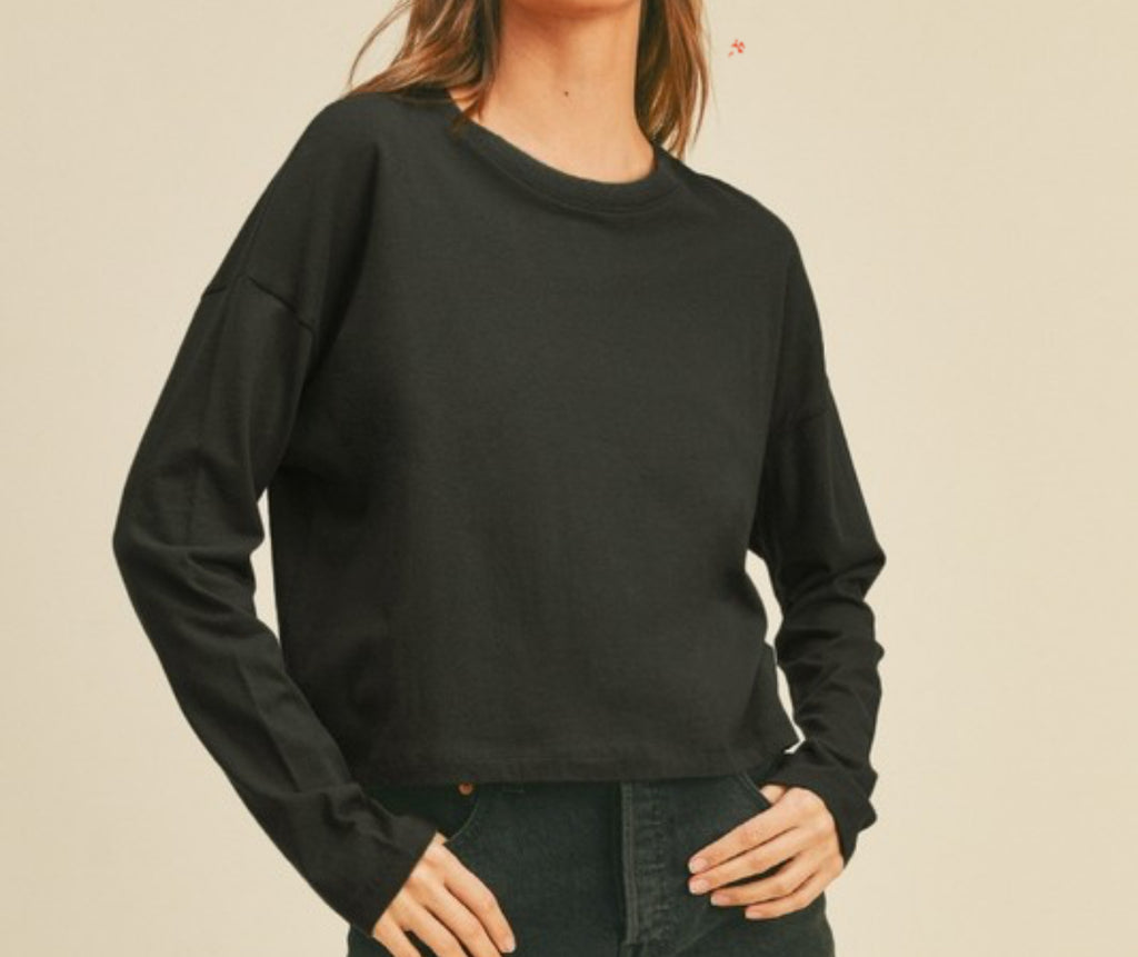 Long Sleeve Soft Jersey Tee