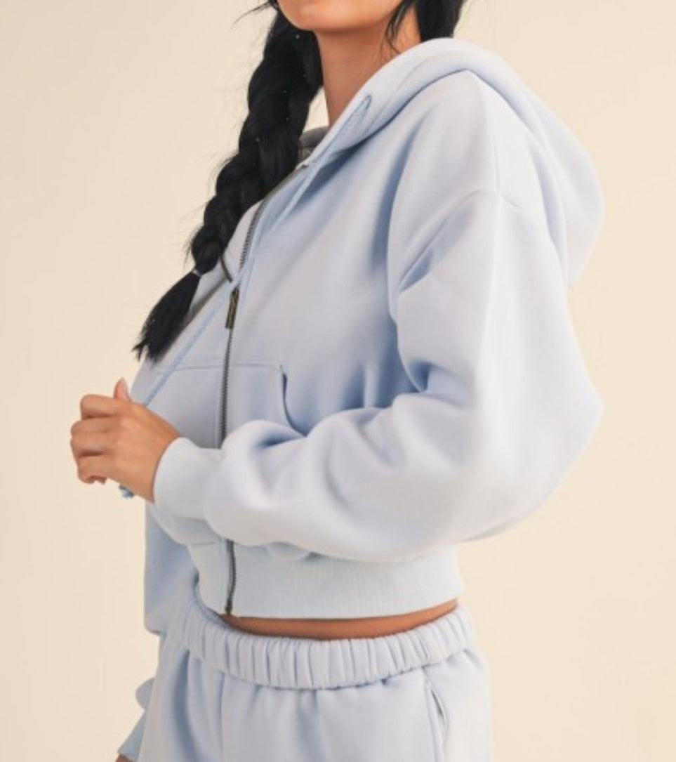 Cozy Fleece Full Zip Hoodie